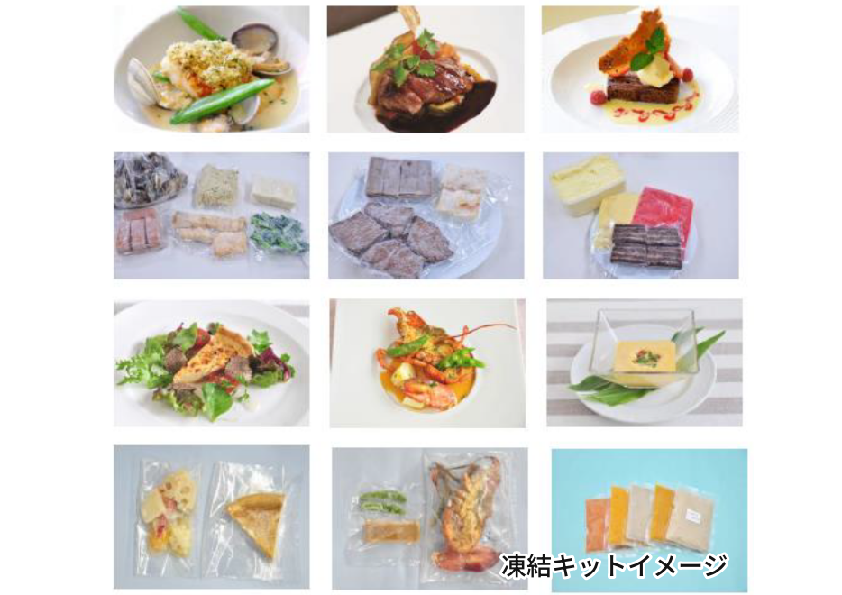 プロトン凍結で食材のキット化計画生産・凍結保管で在庫確保とロス削減の写真